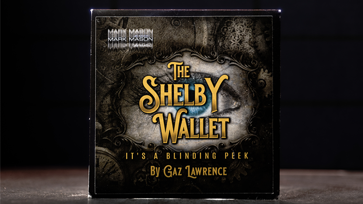 Shelby Wallet by Gaz Lawrence and Mark Mason (Gimmicks Not Included) - Click Image to Close